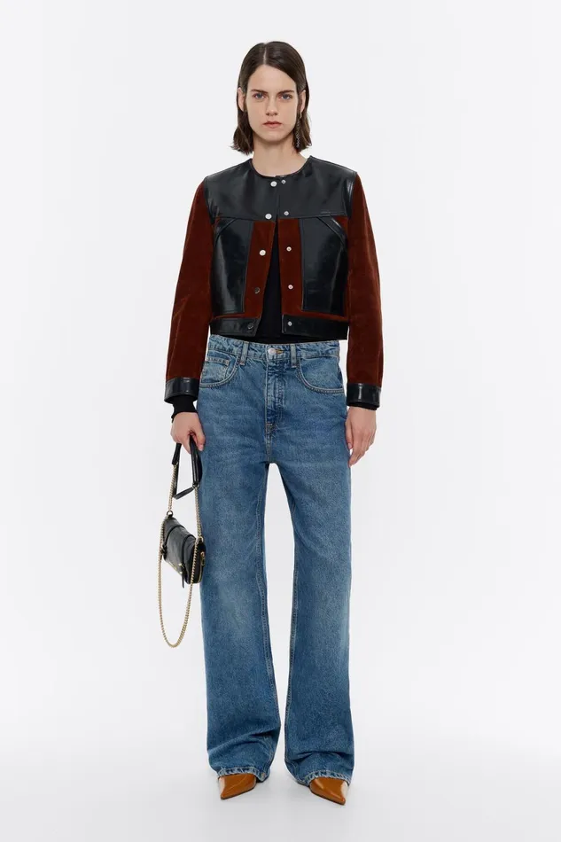 WIDE LEG 8211 Blue Denim Jeans Medium Denim Blue Women Bimba Y Lola Trousers WIDE LEG 8211 Blue Denim Jeans Medium Denim Blue Women Bimba Y Lola Trousers