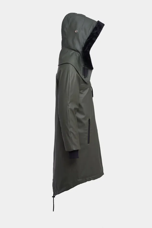 Winter Coats Men Stutterheim Kalix Parka Green