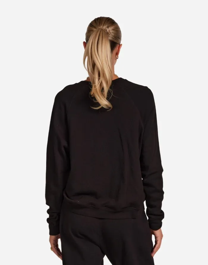 Women039s Anela F You Biting Lip Black Lauren Moshi Long Sleeve