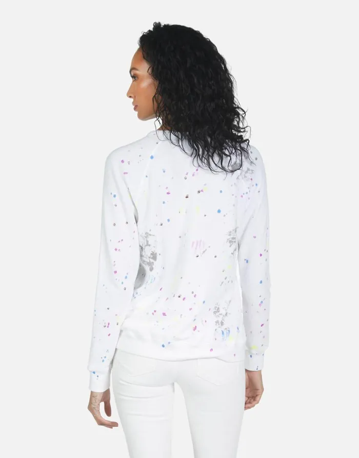 Women039s Darby Peace Teddy Punk Stain Lauren Moshi Long Sleeve