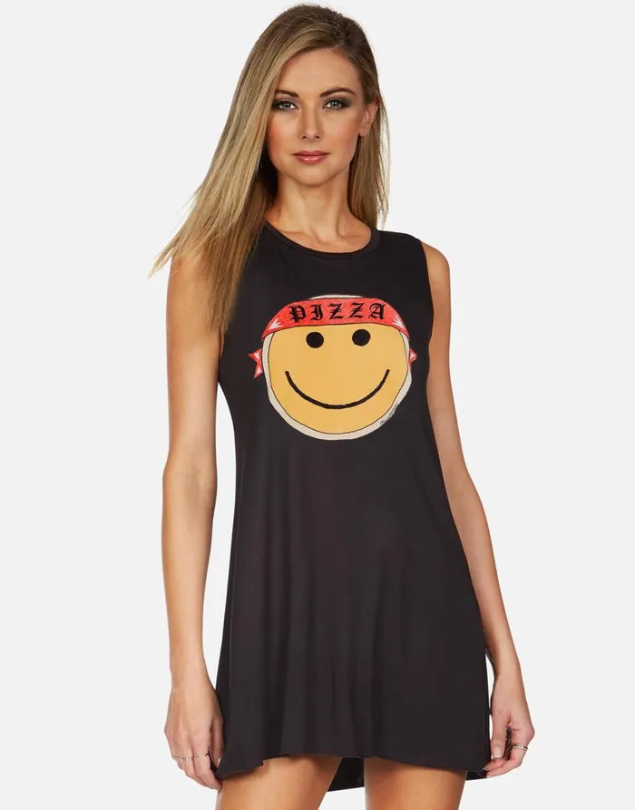 Women039s Deanna Happy Pizza Onyx Lauren Moshi Dresses