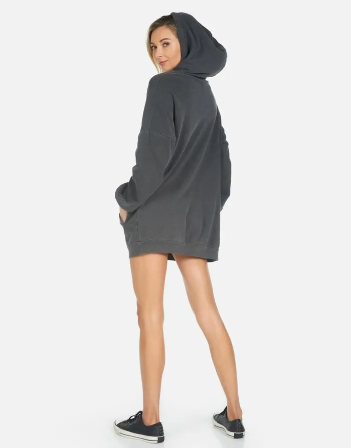 Women039s Desiree Moshi Ride Pigment Black Lauren Moshi Hoodies