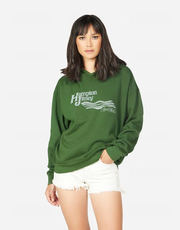 Women039s Harmony Hampton Jitney Forest Green Lauren Moshi Hoodies