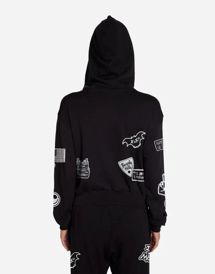 Women039s Lachelle Rock U0026 Roll Black Lauren Moshi Long Sleeve
