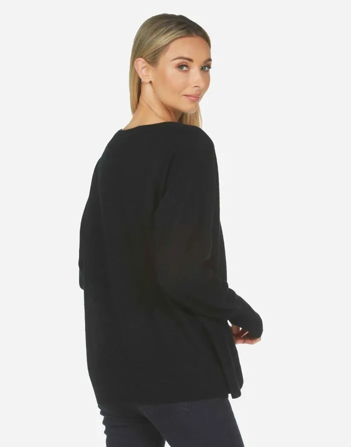 Women039s Ladona X Optimist Butterflies Black Lauren Moshi Sweaters and Knits