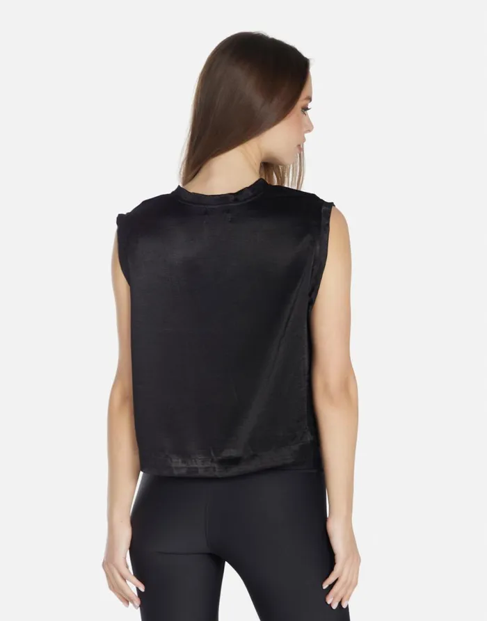 Women039s Linette Punk Leopard Black Lauren Moshi Tanks