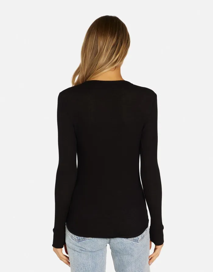 Women039s McKinley Elvis Presley Black Lauren Moshi Long Sleeve