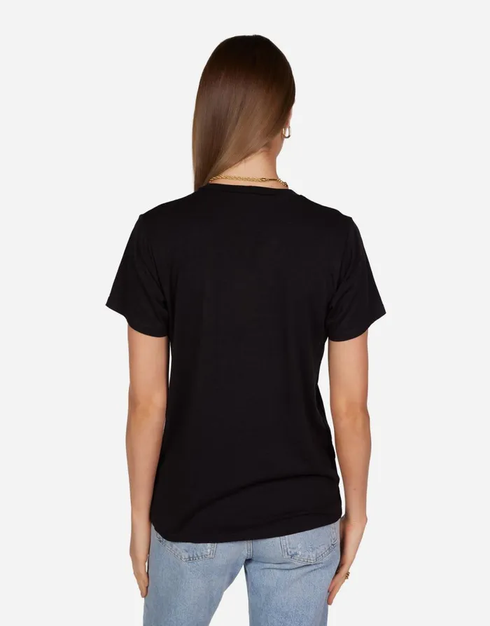 Women039s Wolf Fxck You Black Lauren Moshi Short Sleeve