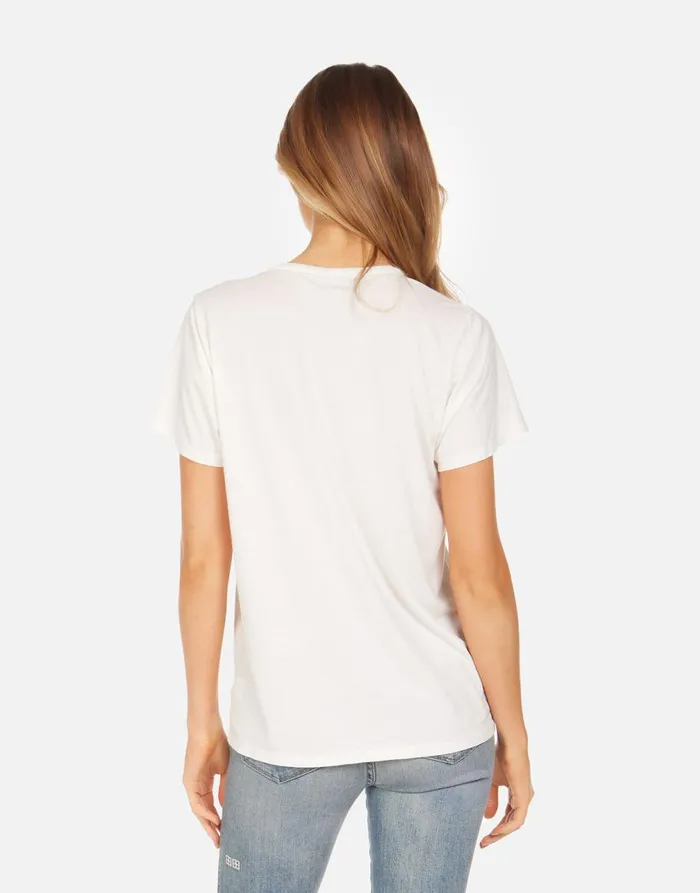 Women039s Wolf Graffiti Love Milk Lauren Moshi Short Sleeve