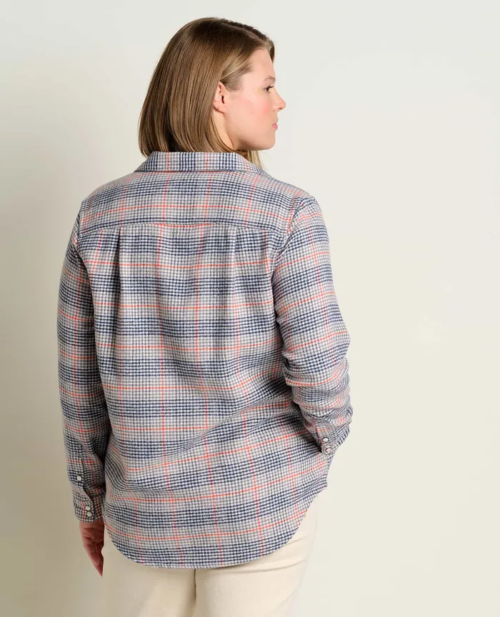 Women8217s Folk Yeah Shirt Jacket Storm Tops and TShirts ToadandCo