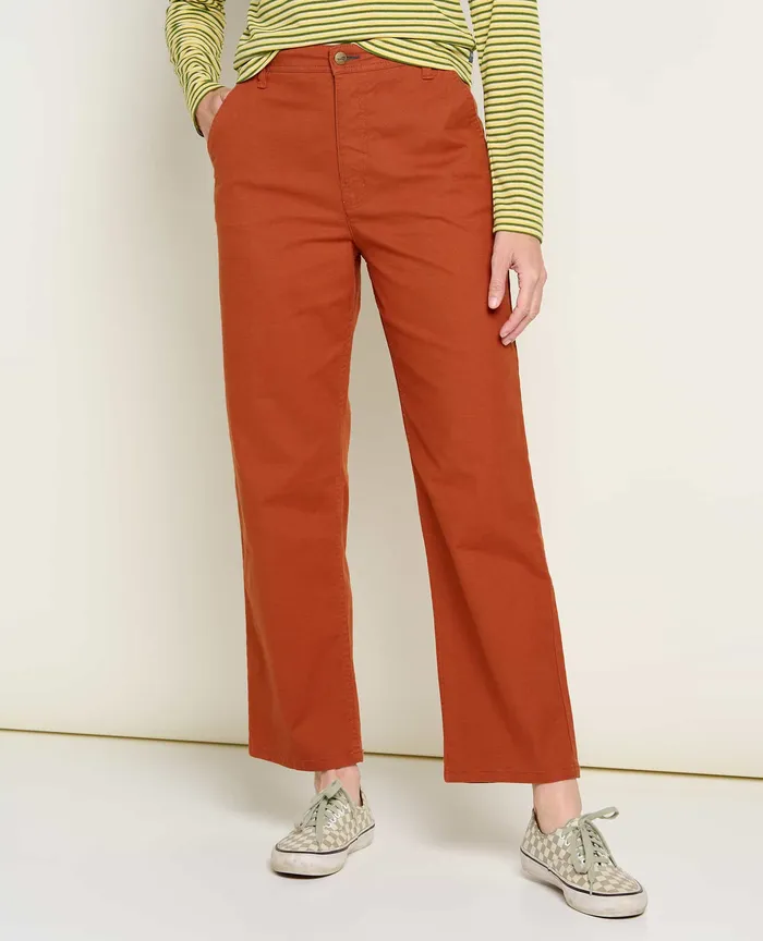 Women8217s Pants ToadandCo Earthworks High Rise Pant Cinnamon