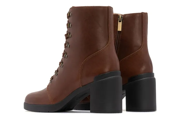 Women ABEO Footwear Boots Metropolis Lace Brown Women ABEO Footwear Boots Metropolis Lace Brown