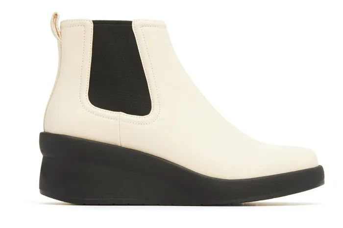 Women ABEO Footwear Boots Passage Chelsea Off White