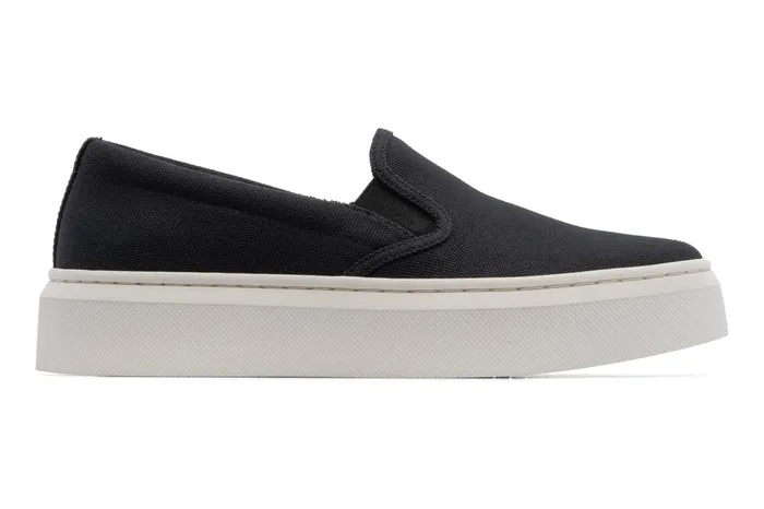 Women ABEO Footwear Casual Shoes Jumpstreet Slip On Black Canvas