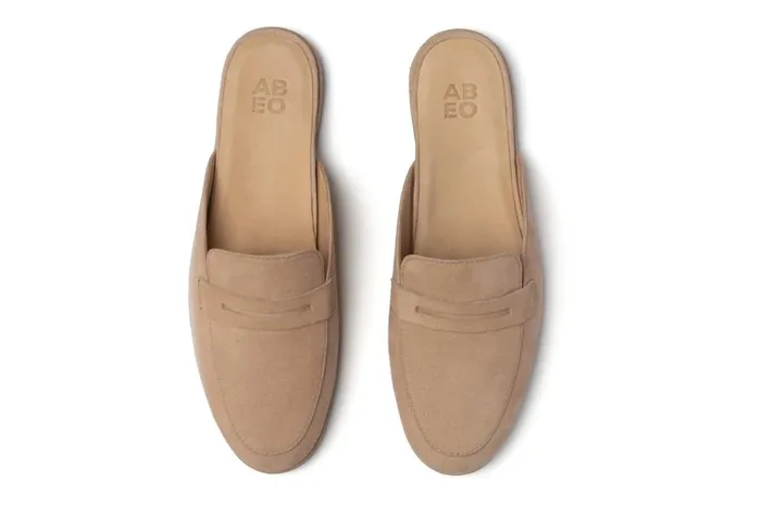 Women ABEO Footwear Casual Shoes Strada Mule Cuban Sand