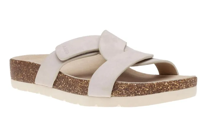Women ABEO Footwear Sandals Lanai Slide Grey Morn