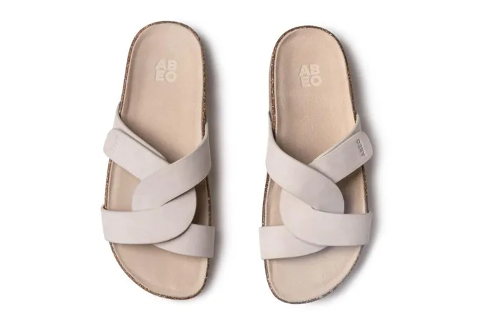 Women ABEO Footwear Sandals Lanai Slide Grey Morn Women ABEO Footwear Sandals Lanai Slide Grey Morn