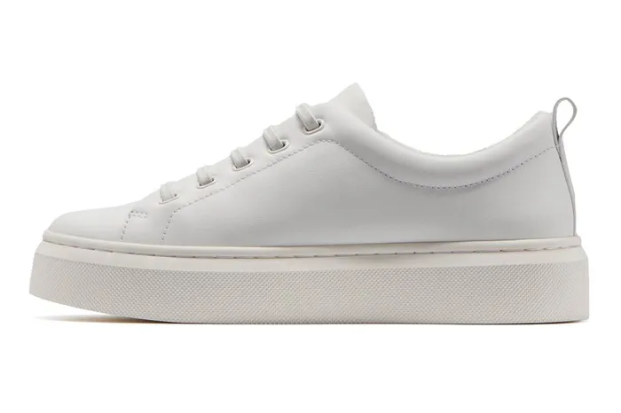 Women ABEO Footwear Sneakers Jumpstreet Bungee White Leather