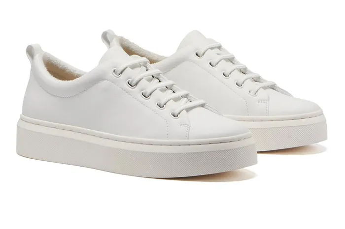 Women ABEO Footwear Sneakers Jumpstreet Bungee White Leather