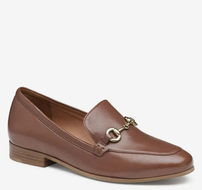 Women Ali Bit Loafer Cognac Glove Leather JohnstonandMurphy Mules and Loafers Women Ali Bit Loafer Cognac Glove Leather JohnstonandMurphy Mules and Loafers