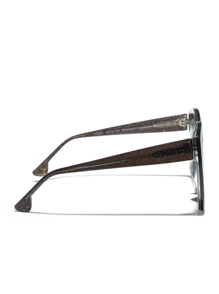 Women Alice Olivia Walker Sunglasses Blackglitter
