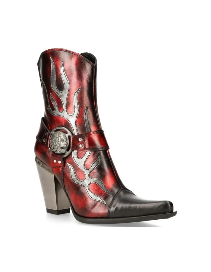 Women Ankle Boot Bull M7919bC9 New Rock Heels Women Ankle Boot Bull M7919bC9 New Rock Heels