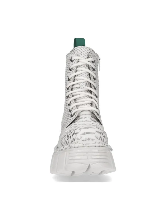 Women Ankle Boot Metallic MMili083cV8 New Rock Military