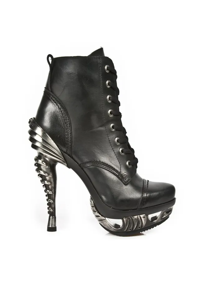 Women Ankle Boot Punk MMag016S1 New Rock High Heels