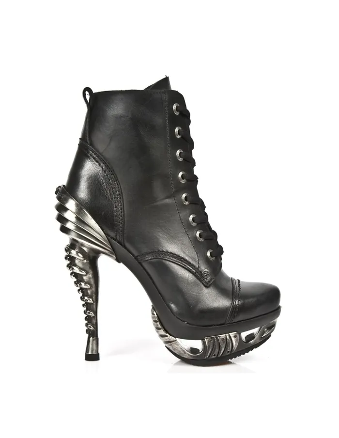 Women Ankle Boot Punk MMag016S1 New Rock High Heels