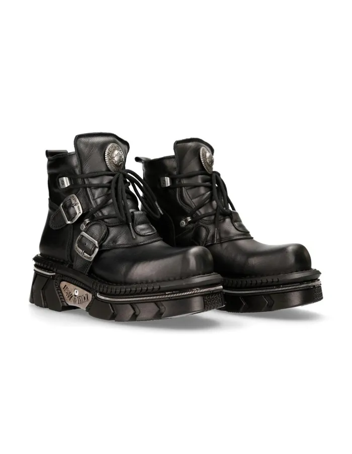 Women Ankle Boot Techno M988C7 New Rock Platform