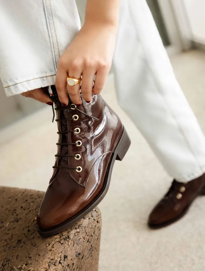 Women Ankle Boots Bobbies Doria Ganache