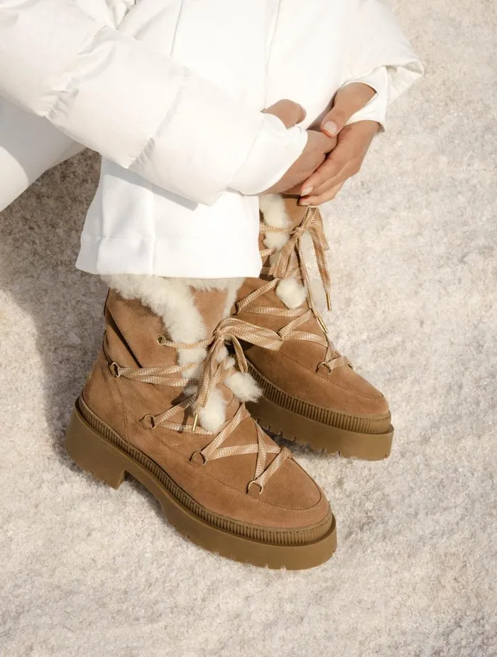 Women Ankle Boots Bobbies Iga Antelope