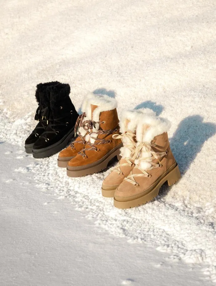 Women Ankle Boots Bobbies Iga Antelope