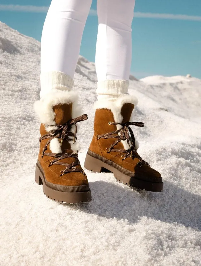 Women Ankle Boots Bobbies Iga Camel