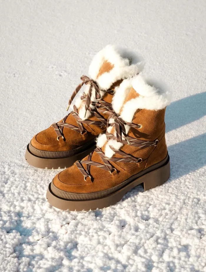 Women Ankle Boots Bobbies Iga Camel