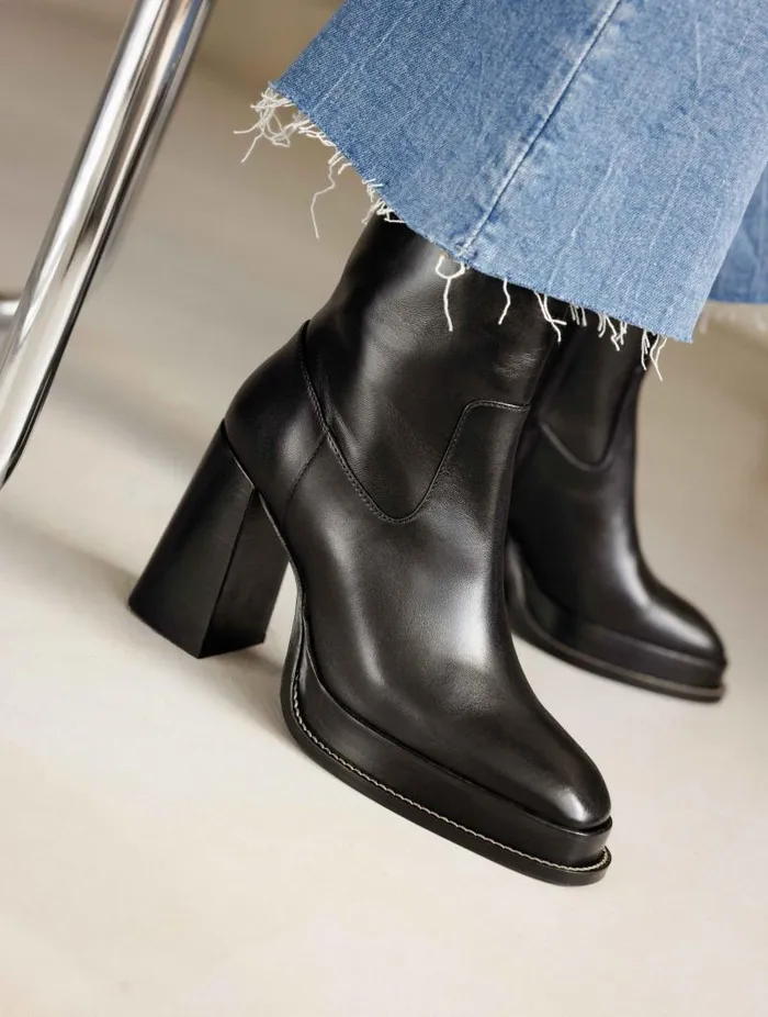 Women Ankle Boots Bobbies Marnie Passion Black