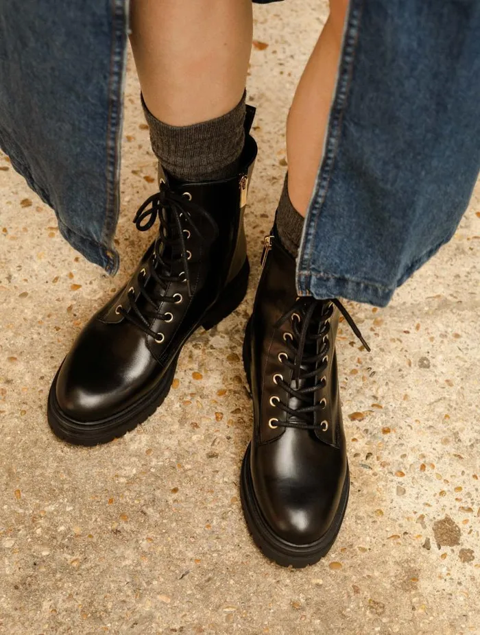 Women Ankle Boots Bobbies Max Intense Black Women Ankle Boots Bobbies Max Intense Black