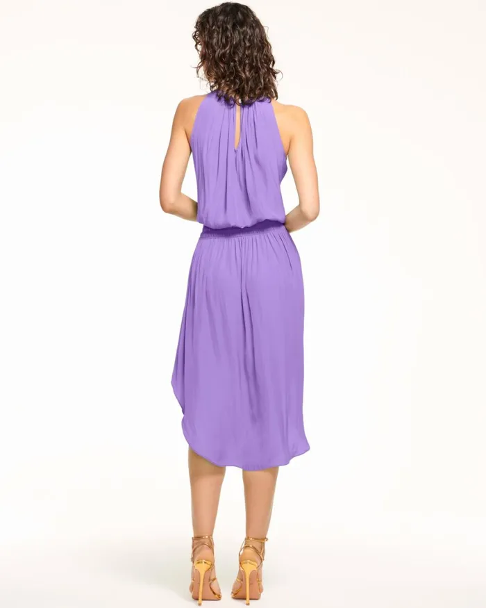 Women Audrey Smocked Midi Dress Navy Ramy Brook Dresses Women Audrey Smocked Midi Dress Navy Ramy Brook Dresses