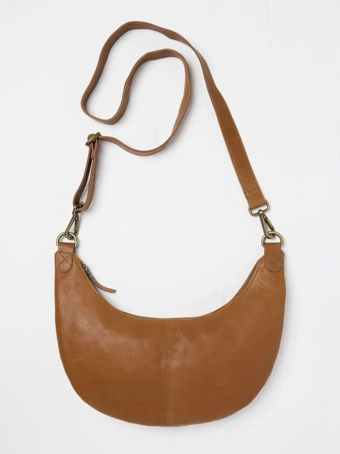 Women Bags and Purses Fat Face Harlow Brown Sling Bag