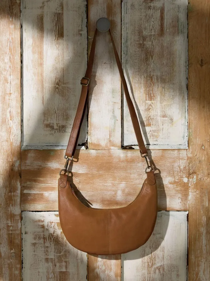 Women Bags and Purses Fat Face Harlow Brown Sling Bag