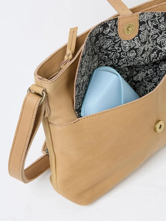 Women Bags and Purses Fat Face Katie Brown Shoulder Bag