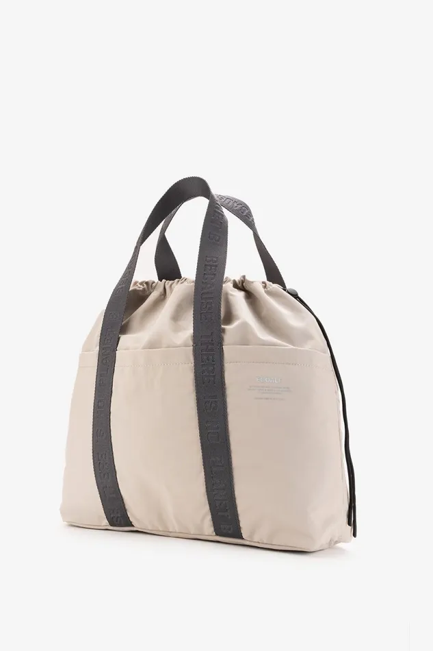 Women Beige Akira M Tote Bag Ecoalf Handbags