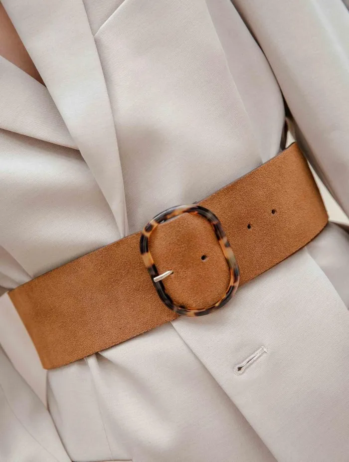 Women Belts Bobbies Kastelli Camel