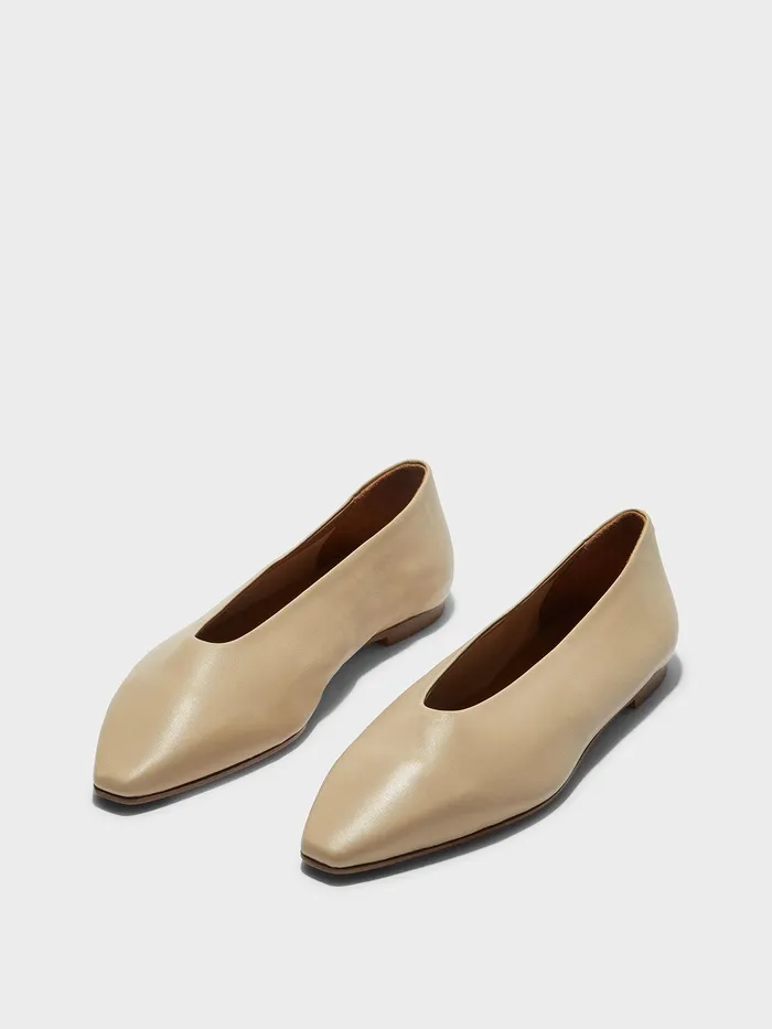 Women Betty Nappa Leather Ballet Flats Aeyde Flats