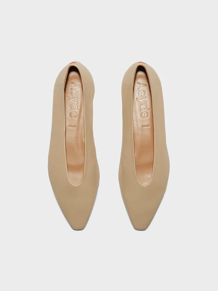 Women Betty Nappa Leather Ballet Flats Aeyde Flats
