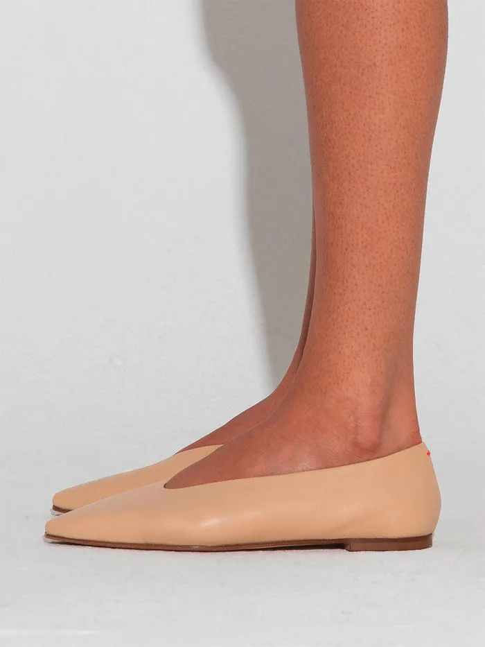 Women Betty Nappa Leather Ballet Flats Aeyde Flats
