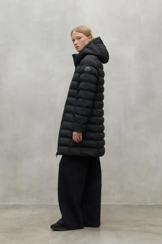 Women Black Cronulla Coat Ecoalf Coats And Jackets