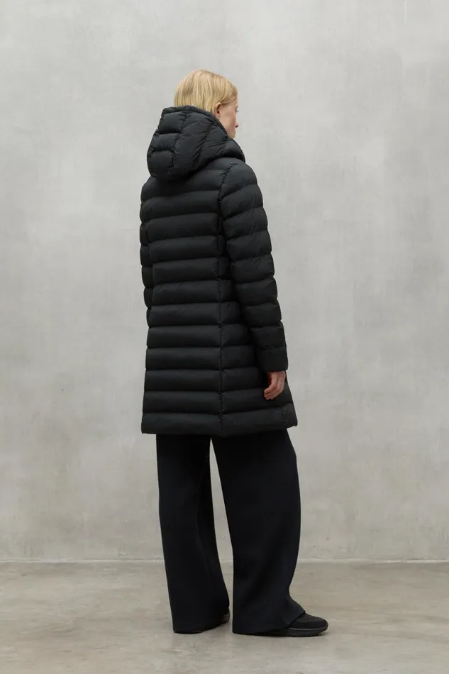 Women Black Cronulla Coat Ecoalf Coats And Jackets