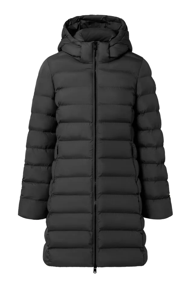 Women Black Cronulla Coat Ecoalf Coats And Jackets