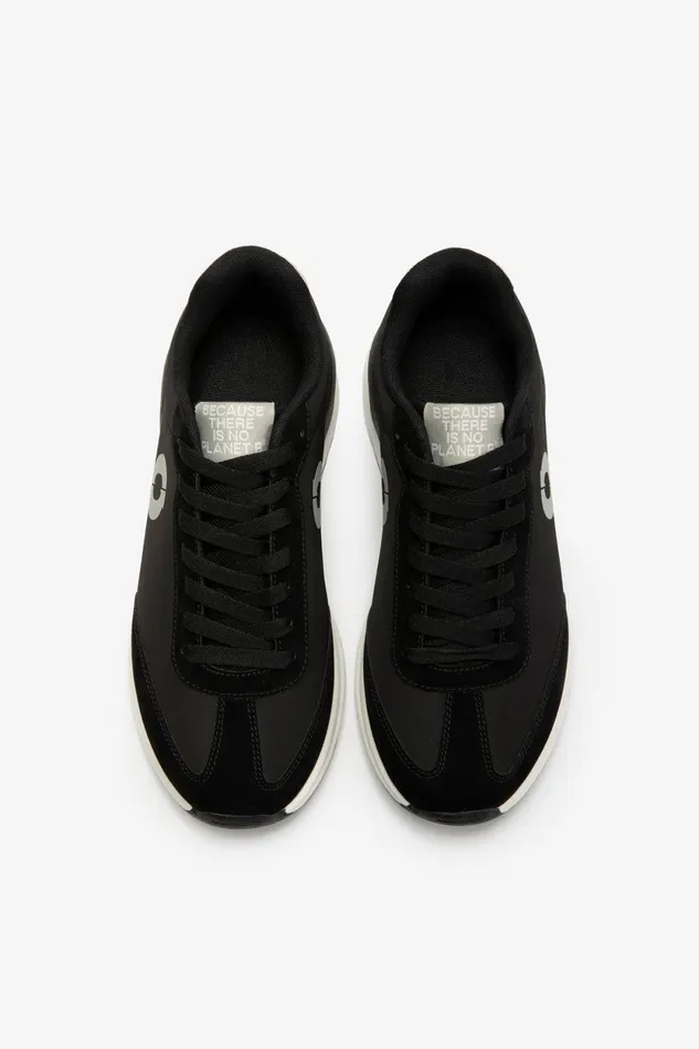 Women Black Prince Trainers Ecoalf Sneakers